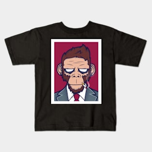 the monkey 3 Kids T-Shirt